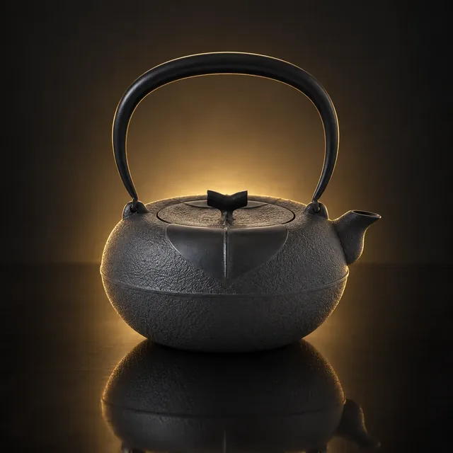 鉄瓶 18型柚子(内面釜焼)のイメージ