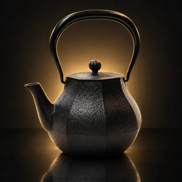 鉄瓶 みやび 黒 1Lのイメージ
