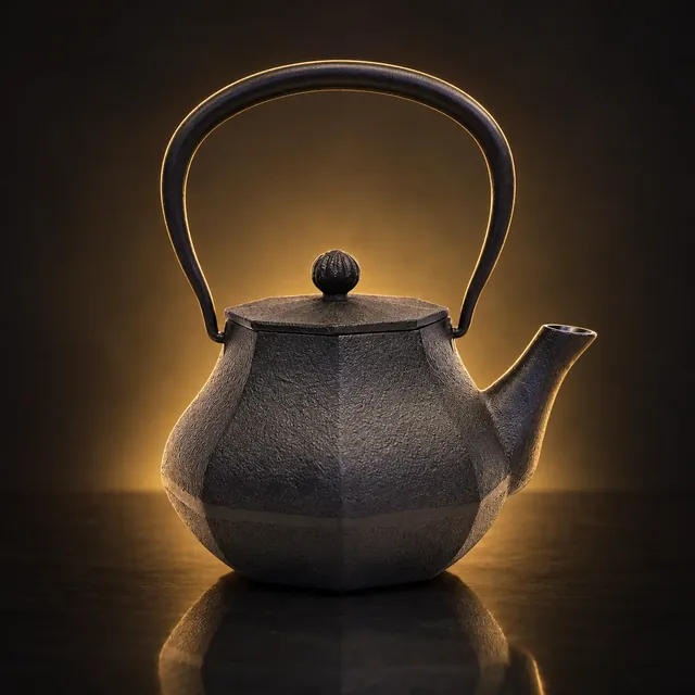 鉄瓶 みやび 黒 0.4Lのイメージ